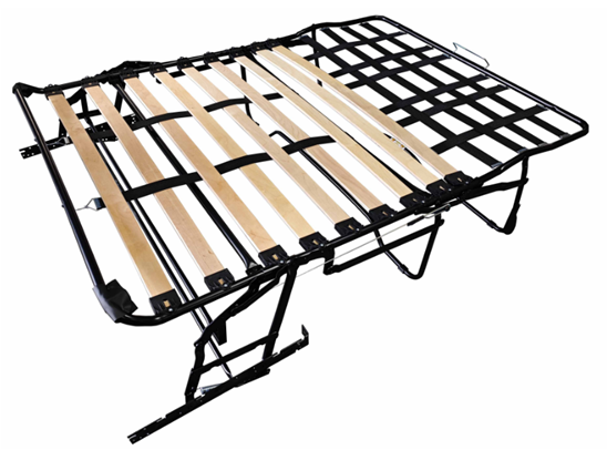 Cơ chế giường sofa 2 thanh gấp có thanh gỗ (2900S#)