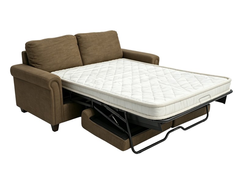 Cơ Chế Sofa Giường 2 Gấp Có Đệm Ngồi