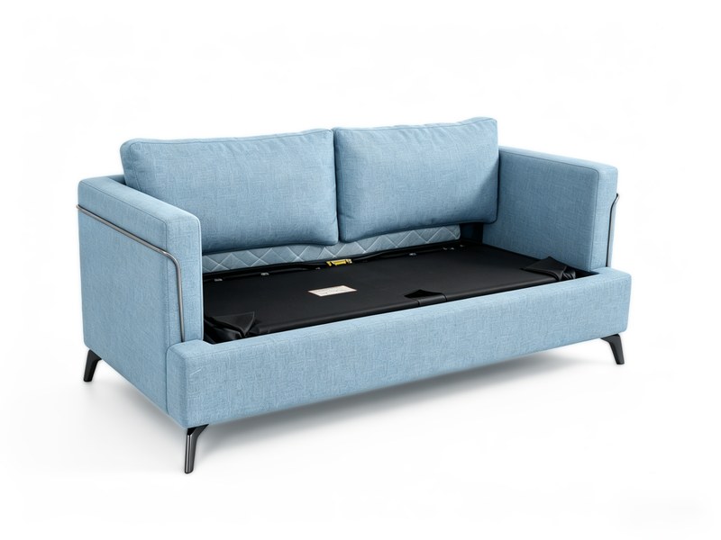Cơ chế giường sofa gấp 2 chân cao