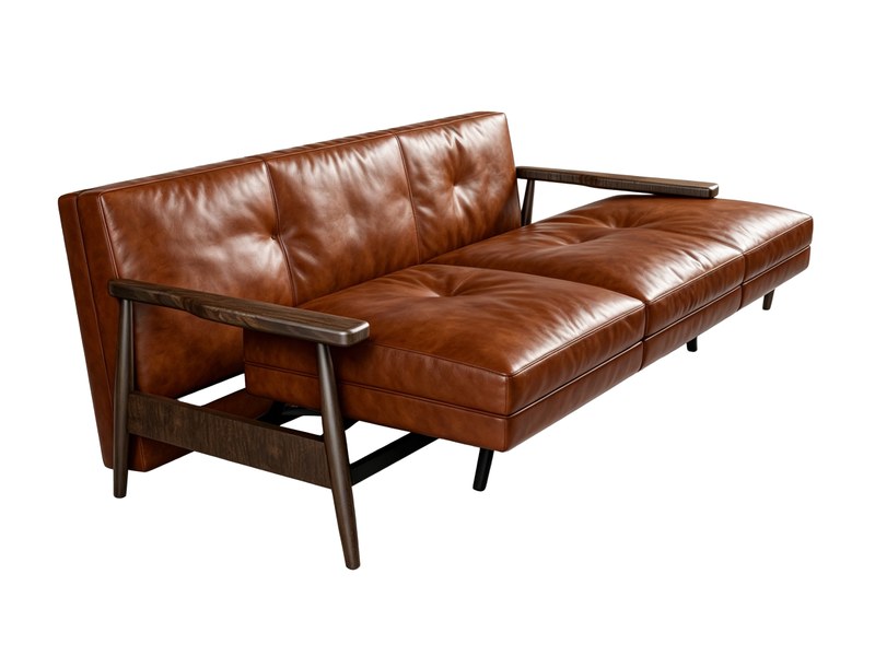 Cơ chế giường sofa chân cao kéo ra